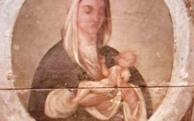 Slika Gospe od Karmela iz porušene kapelice