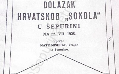 Hrvatski sokol i Hrvatski katolički orao u Šepurini