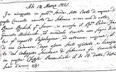 Ubojstvo Roka Rokića 1821.