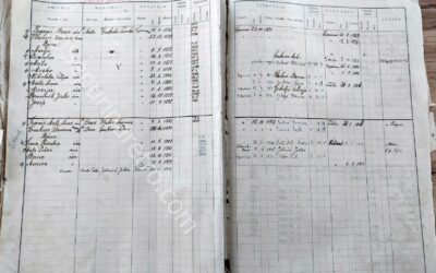 Popis obitelji (Stališ duša) od 1844. – Franić